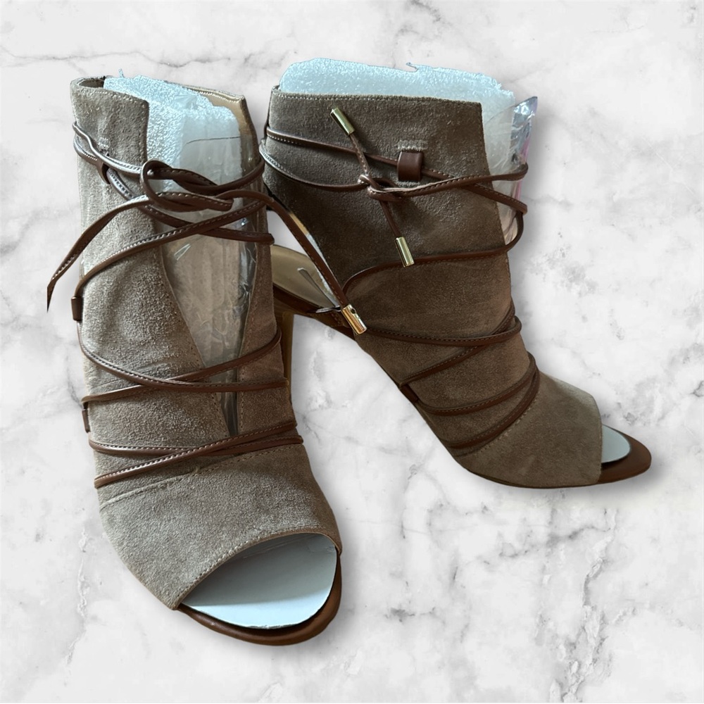Franco Sarto Open Back Booties